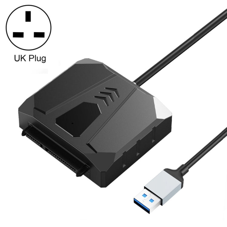 ORICO UTS2 USB 3.0 2.5-inch SATA HDD Adapter with 12V 2A Power Adapter, Cable Length:1m(UK Plug) - USB to IDE / SATA by ORICO | Online Shopping UK | buy2fix