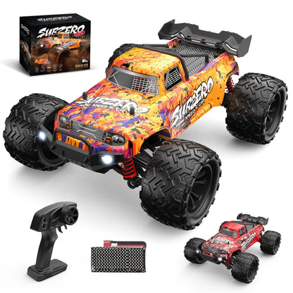 9500E 1:16 Full Scale Remote Control 4WD High Speed Car(Orange) - RC Cars by buy2fix | Online Shopping UK | buy2fix