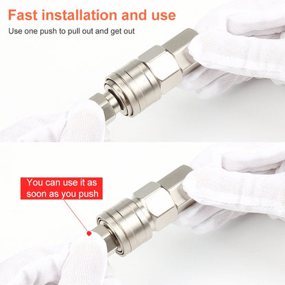 LAIZE SP+PP-40 10pcs C-type Self-lock Pneumatic Quick Fitting Connector -  by LAIZE | Online Shopping UK | buy2fix