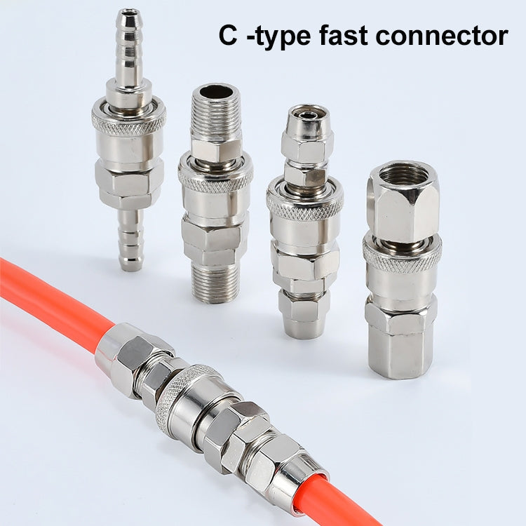 LAIZE SF-30 10pcs C-type Self-lock Air Tube Pneumatic Quick Fitting Connector -  by LAIZE | Online Shopping UK | buy2fix