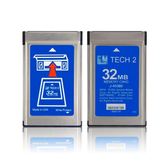 For Isuzu 2006-2010 GM Tech T2 32MB Dedicated Data Card, English Version - In Car by buy2fix | Online Shopping UK | buy2fix