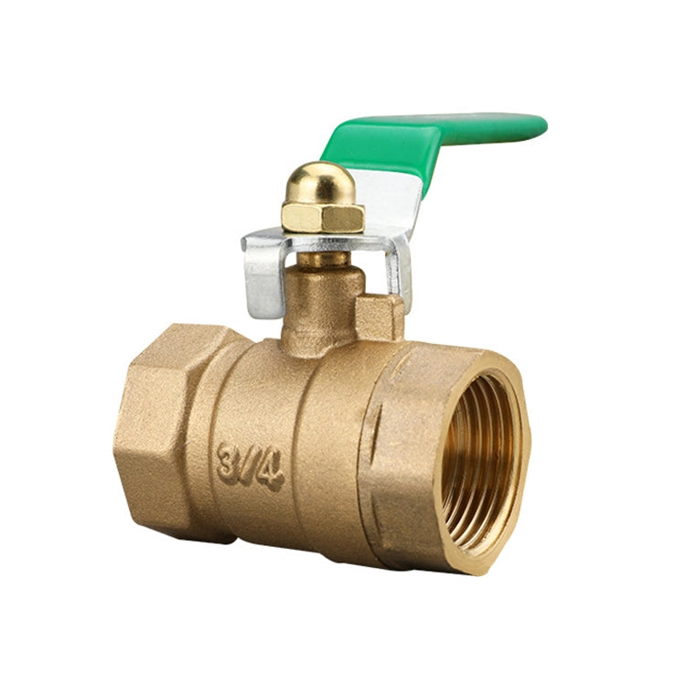 LAIZE Pneumatic Hose Connector Thickened Brass Ball Valve, Size:Double Inside 6 Point 3/4 inch -  by LAIZE | Online Shopping UK | buy2fix