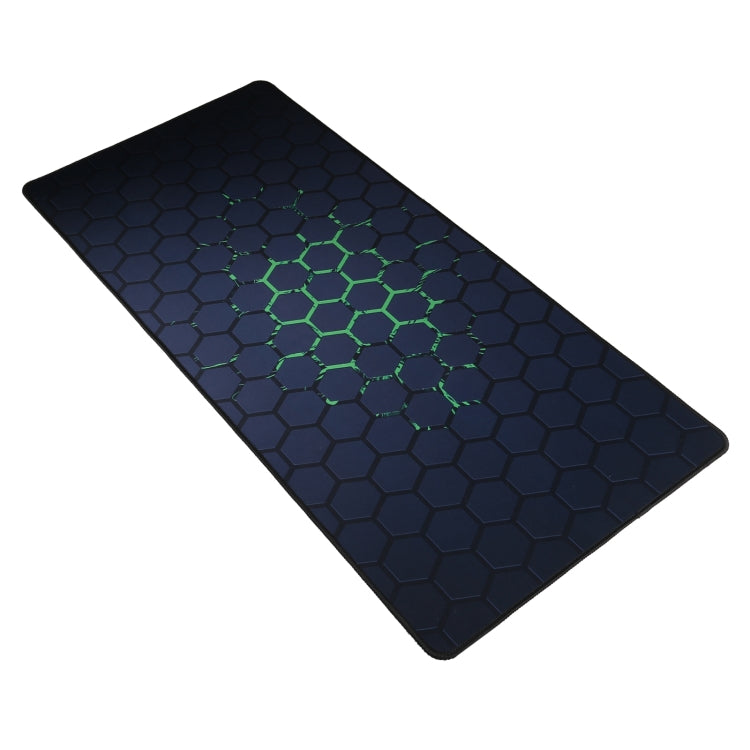 Anti-Slip Rubber Cloth Surface Game Mouse Mat Keyboard Pad, Size:80 x 30 x 0.2cm(Green Honeycomb) - Mouse Pads by buy2fix | Online Shopping UK | buy2fix