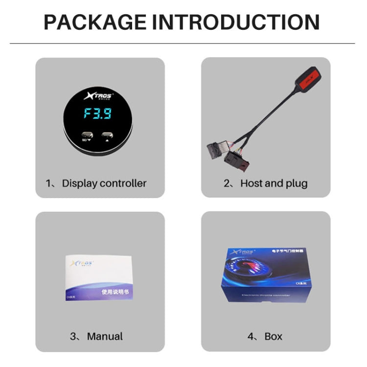 For Mitsubishi Strada 2015- TROS CK Car Potent Booster Electronic Throttle Controller - In Car by TROS | Online Shopping UK | buy2fix