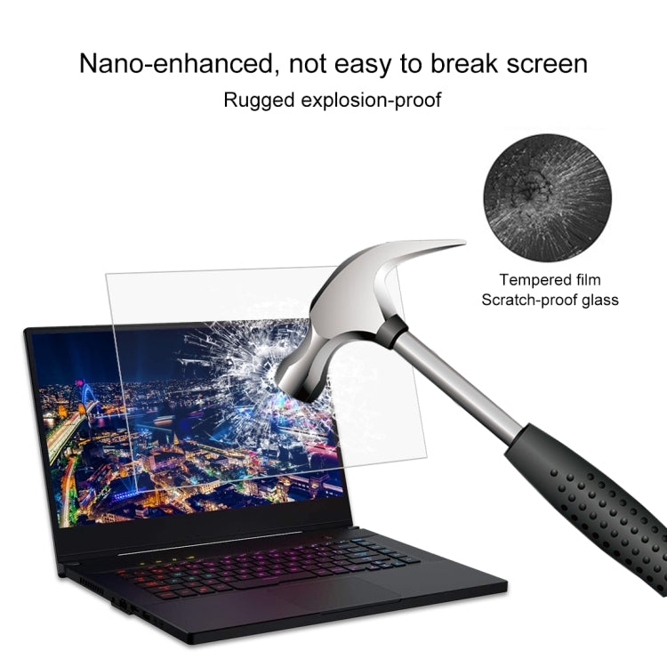 For ASUS ROG Strix Hero II 15.6 inch Laptop Screen HD Tempered Glass Protective Film - Computer & Networking by buy2fix | Online Shopping UK | buy2fix