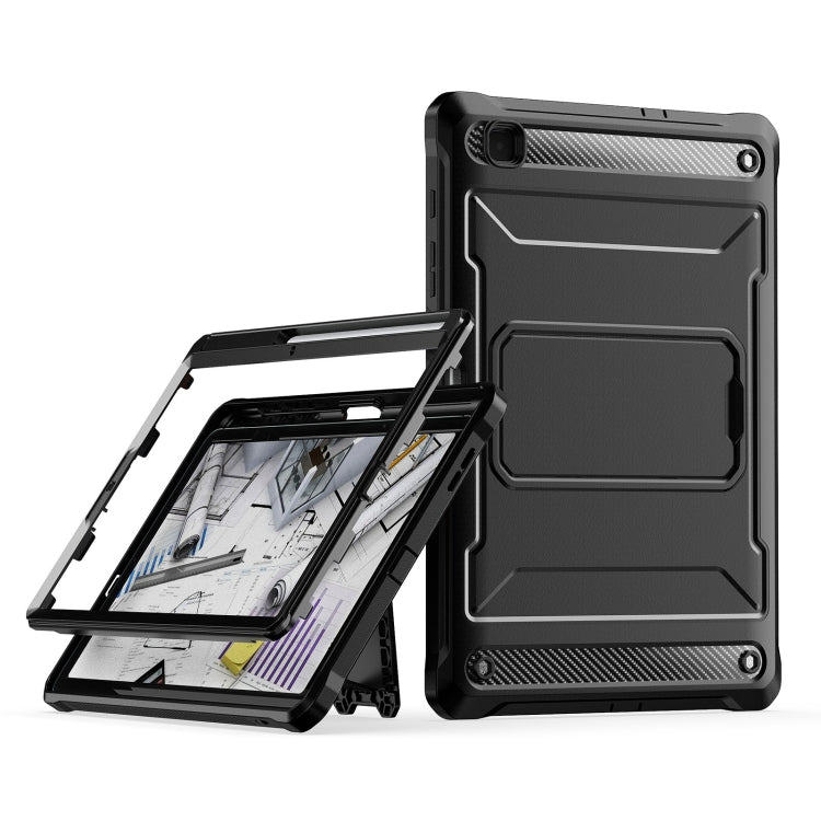 For Samsung Galaxy Tab S6 Lite Explorer PC + TPU Tablet Protective Case with Pen Slot(Black) - Tab S6 Lite P610 / P615 by buy2fix | Online Shopping UK | buy2fix