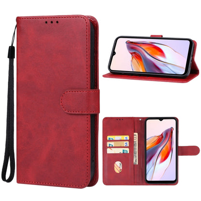 For Xiaomi Redmi 12C Leather Phone Case(Red) - Xiaomi Cases by buy2fix | Online Shopping UK | buy2fix