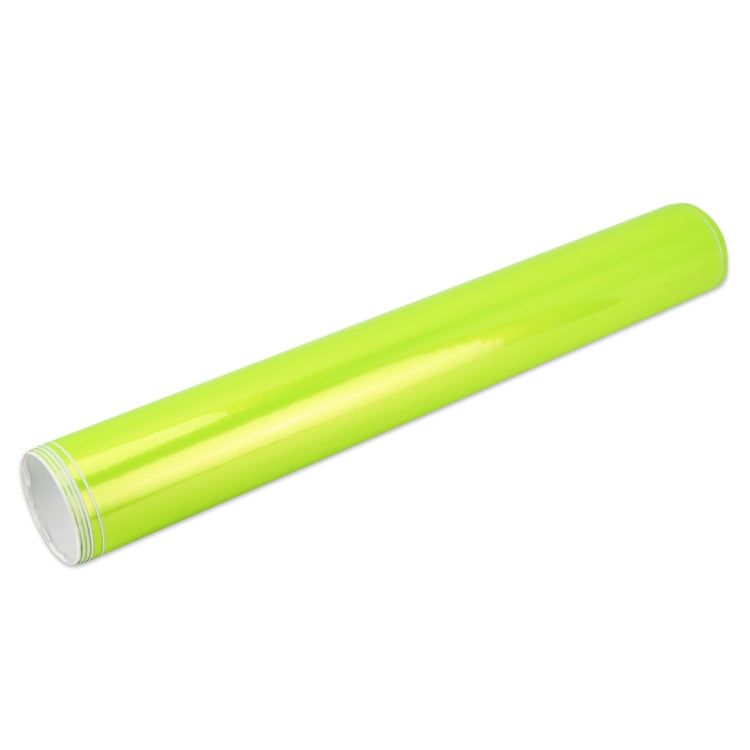 8 x 0.5m Auto Car Decorative Wrap Film Symphony PVC Body Changing Color Film(Fluorescent Yellow) - In Car by buy2fix | Online Shopping UK | buy2fix