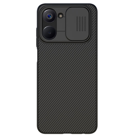 For Realme 10 4G NILLKIN Black Mirror Series Camshield PC Phone Case(Black) - Realme 10 Cases by NILLKIN | Online Shopping UK | buy2fix