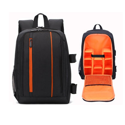 Outdoor Camera Backpack Waterproof Photography Camera Shoulders Bag, Size:45x32x18cm(Orange) - Backpack by buy2fix | Online Shopping UK | buy2fix