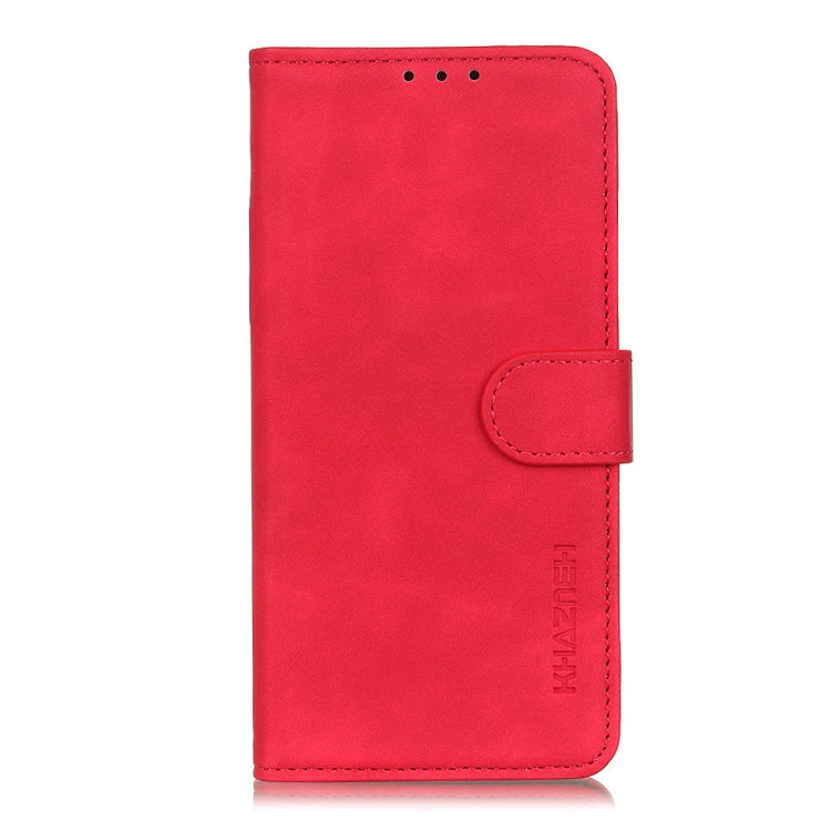 For OnePlus Nord CE 3 Lite KHAZNEH Retro Texture Flip Leather Phone Case(Red) - OnePlus Cases by buy2fix | Online Shopping UK | buy2fix