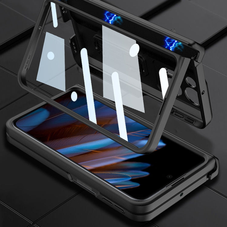 For OPPO Find N2 GKK Fold Magnetic Hinge Full Coverage Phone Case(Black) - Find N2 Cases by GKK | Online Shopping UK | buy2fix