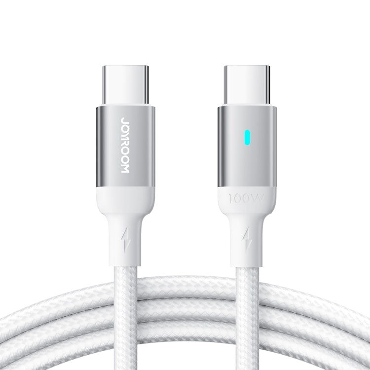 JOYROOM S-CC100A10 Extraordinary Series 100W USB-C / Type-C to USB-C / Type-C Fast Charging Data Cable, Cable Length:1.2m(White) - USB-C & Type-C Cable by JOYROOM | Online Shopping UK | buy2fix