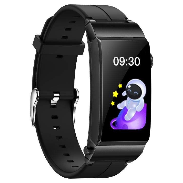 M6 1.5 inch Silicone Band Earphone Detachable IP68 Waterproof Smart Watch Support Bluetooth Call(Black) - Smart Wear by buy2fix | Online Shopping UK | buy2fix