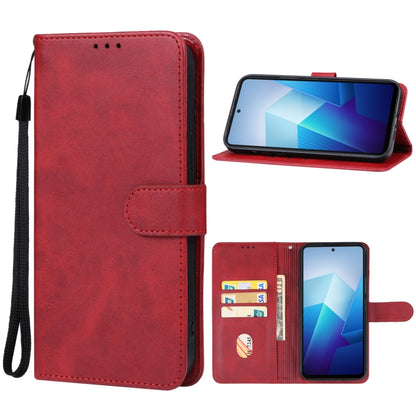 For Honor 70 Lite Leather Phone Case(Red) - Honor Cases by buy2fix | Online Shopping UK | buy2fix