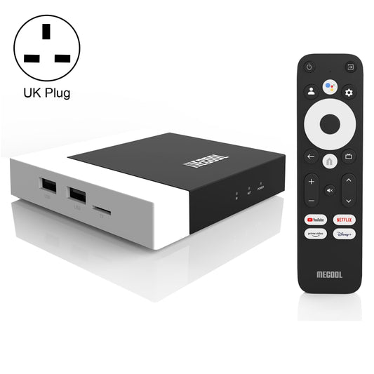 MECOOL KM7 Plus Android 10.0 Smart TV Set Top Box, Amlogic S905Y4 Quad Core, 2GB+16GB, Plug Type:UK Plug - Consumer Electronics by MECOOL | Online Shopping UK | buy2fix