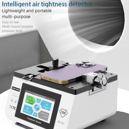 TBK-207 Portable Intelligent Air Tightness Detector Built-in Vacuum Pump(UK Plug) - Repair & Spare Parts by TBK | Online Shopping UK | buy2fix