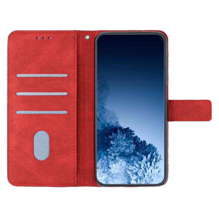 For Xiaomi Redmi 12C Mandala Embossed Flip Leather Phone Case(Red) - Xiaomi Cases by buy2fix | Online Shopping UK | buy2fix