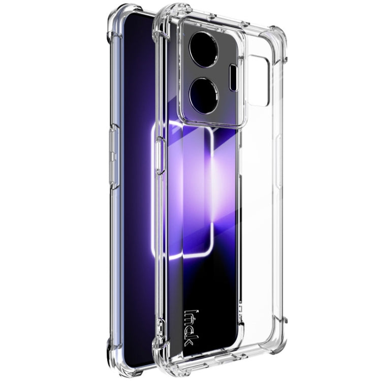 For Realme GT Neo 5 5G / GT3 5G imak Shockproof Airbag TPU Phone Case(Transparent) - Realme Cases by imak | Online Shopping UK | buy2fix