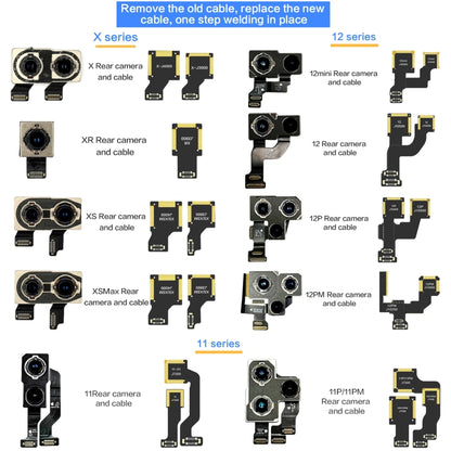 For iPhone 12 J10400 i2C Back Facing Ultra Wide Camera Cable - Repair & Spare Parts by buy2fix | Online Shopping UK | buy2fix