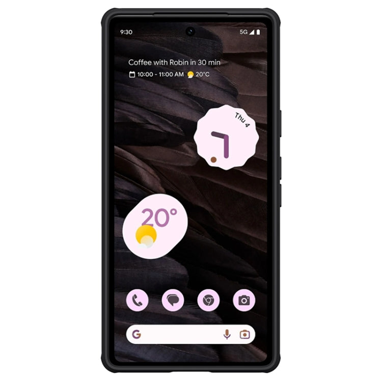 For Google Pixel 7A NILLKIN CamShield Pro PC Phone Case(Black) - Google Cases by NILLKIN | Online Shopping UK | buy2fix