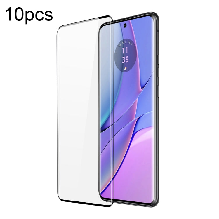 For Motorola Moto Edge 40 / 40 Neo 10pcs DUX DUCIS 0.33mm 9H Medium Alumina Tempered Glass Film - Motorola Tempered Glass by DUX DUCIS | Online Shopping UK | buy2fix