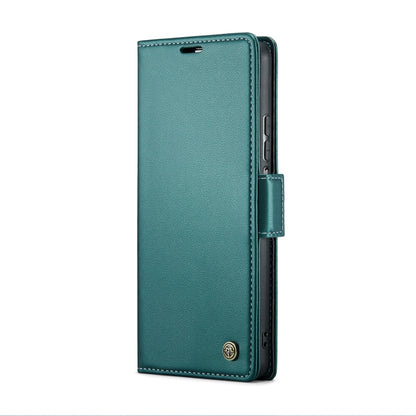 For Xiaomi Redmi Note 11 4G Global/Note 11S Global CaseMe 023 Butterfly Buckle Litchi Texture RFID Anti-theft Leather Phone Case(Pearly Blue) - Xiaomi Cases by CaseMe | Online Shopping UK | buy2fix