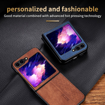 For Samsung Galaxy Z Fold5 AZNS 3D Embossed Skin Feel Phone Case(Purple) - Galaxy Z Fold5 Cases by AZNS | Online Shopping UK | buy2fix