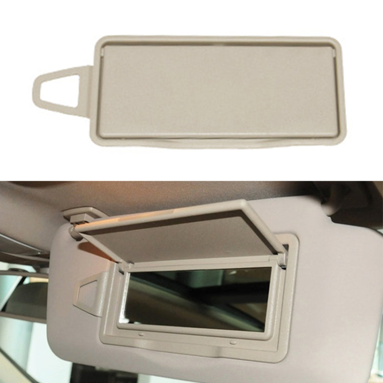 For Mercedes Benz W212 / W218 Car Sun Visor Makeup Mirror Right Driving 21281082008R95(Mercerized Beige) - Sunglasses & Glasses Clips by buy2fix | Online Shopping UK | buy2fix