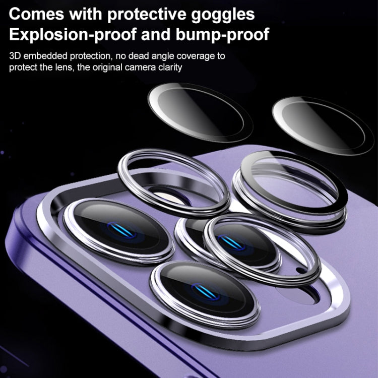 For iPhone 12 Frosted Metal Material Phone Case with Lens Protection(Grey) - iPhone 12 / 12 Pro Cases by buy2fix | Online Shopping UK | buy2fix