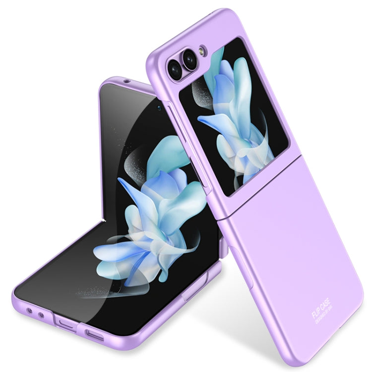 For Samsung Galaxy Z Flip5 GKK Ultra-thin Full Coverage Phone Case(Dream Mirror Purple) - Galaxy Z Flip5 Cases by GKK | Online Shopping UK | buy2fix