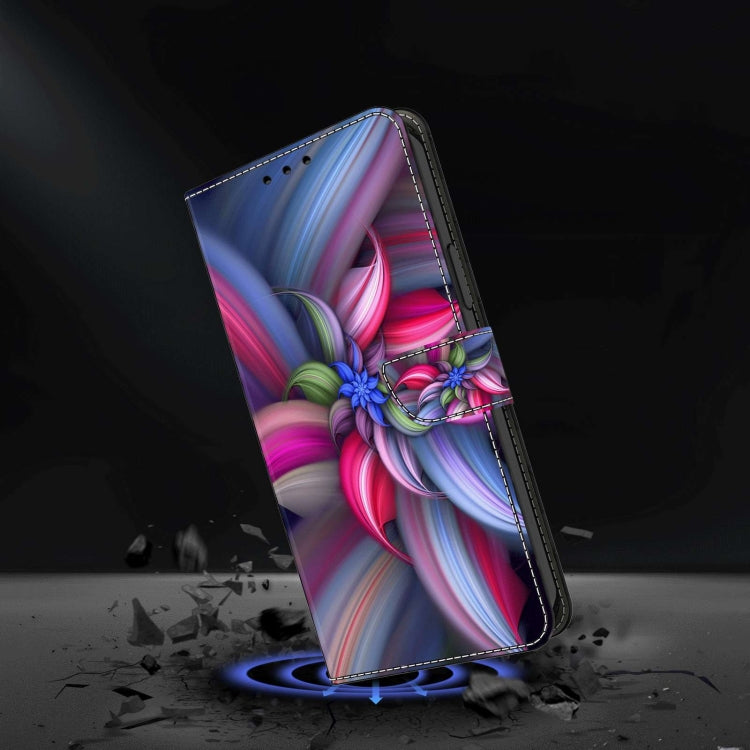 For Xiaomi Redmi 9T Crystal 3D Shockproof Protective Leather Phone Case(Colorful Flower) - Xiaomi Cases by buy2fix | Online Shopping UK | buy2fix