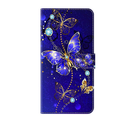 For Xiaomi Redmi Note 10 5G Crystal 3D Shockproof Protective Leather Phone Case(Diamond Butterfly) - Xiaomi Cases by buy2fix | Online Shopping UK | buy2fix