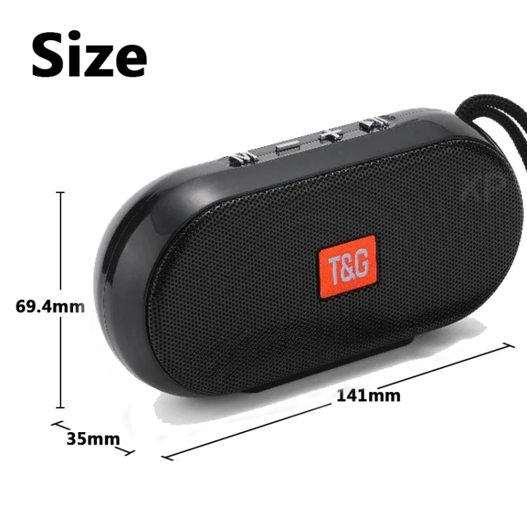 T&G TG179 Outdoor Multifunctional Wireless Bluetooth Speaker Support USB / TF / FM(Black) - Mini Speaker by T&G | Online Shopping UK | buy2fix