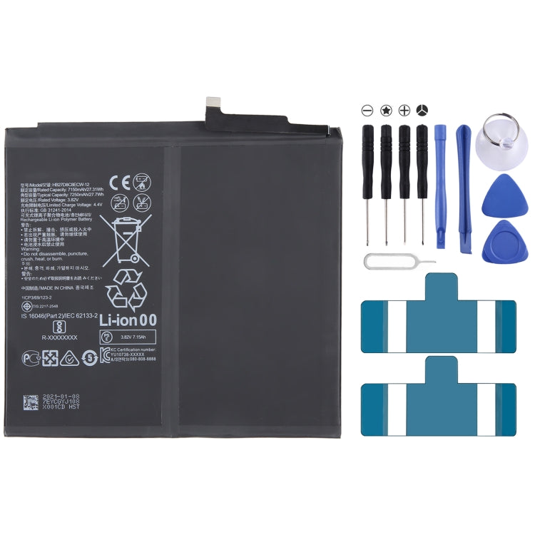 HB27D8C8ECW-12 7150mAh Battery Replacement For Huawei MatePad Pro MRX-AL09 AL19 W09 - For Huawei by buy2fix | Online Shopping UK | buy2fix