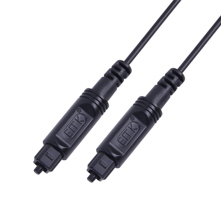 30m EMK OD2.2mm Digital Audio Optical Fiber Cable Plastic Speaker Balance Cable(Black) - Audio Optical Cables by EMK | Online Shopping UK | buy2fix