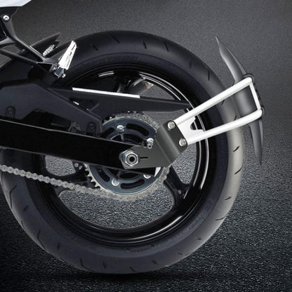 Motorcycle Stainless Steel Modified Rear Wheel Fender Dustproof Splash Flaps Mudguards Fender Guard, Style:B Style Foot - In Car by buy2fix | Online Shopping UK | buy2fix