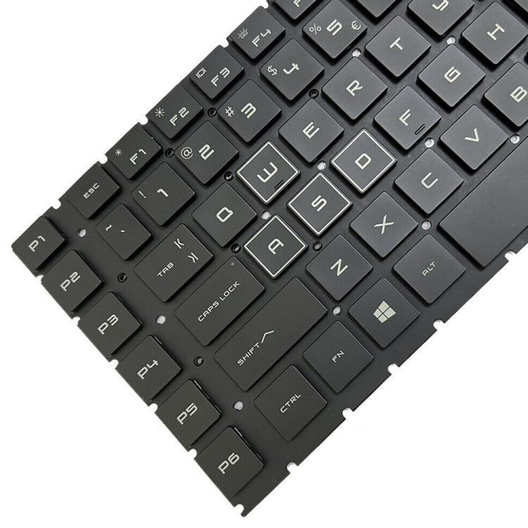 For HP Omen 17-CB US Version Laptop Backlight Keyboard - HP Spare Parts by buy2fix | Online Shopping UK | buy2fix