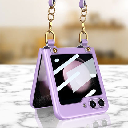 For Samsung Galaxy Z Flip5 GKK Ultra-thin Handbag Phone Case(Pink) - Galaxy Z Flip5 Cases by GKK | Online Shopping UK | buy2fix