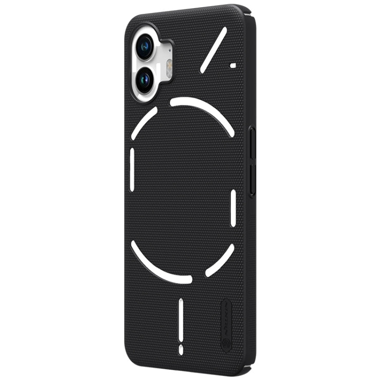 For Nothing Phone 2 NILLKIN Frosted Shield Phone Protective Case(Black) - More Brand by NILLKIN | Online Shopping UK | buy2fix