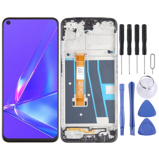 For OPPO A72 4G OEM LCD Screen Digitizer Full Assembly with Frame - LCD Screen by buy2fix | Online Shopping UK | buy2fix