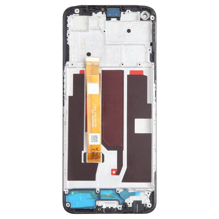 For OPPO A74 5G OEM LCD Screen Digitizer Full Assembly with Frame - LCD Screen by buy2fix | Online Shopping UK | buy2fix