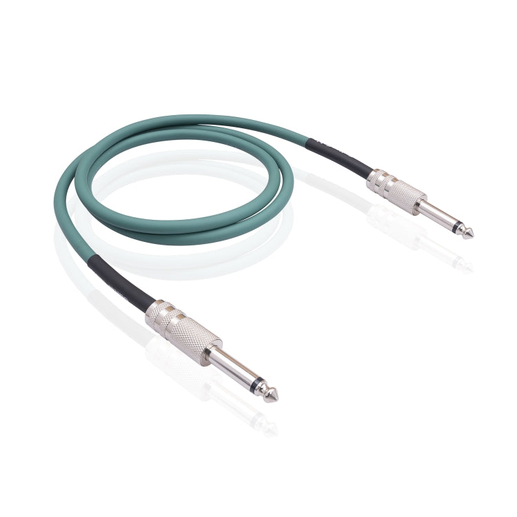 3045GR Mono 6.35mm Plug Male to Male Electric Guitar Audio Cable, Length:1m - Microphone Audio Cable & Connector by buy2fix | Online Shopping UK | buy2fix