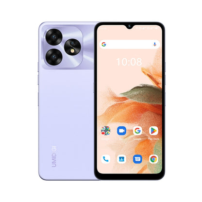 UMIDIGI A15C, 8GB+128GB, Face ID & Side Fingerprint Identification, 6.7 inch Android 13 Unisoc T606 Octa Core, Network: 4G, NFC, OTG(Lavender Purple) - UMIDIGI by UMIDIGI | Online Shopping UK | buy2fix