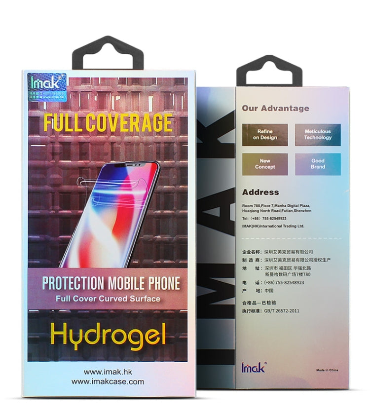 For Sony Xperia 1 II 2 PCS IMAK Hydrogel Film III Full Coverage Screen Protector - Sony Tempered Glass by imak | Online Shopping UK | buy2fix