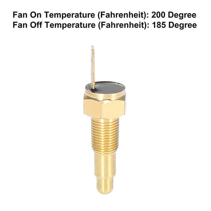 175-185 Degree Car Fan Thermostat Temperature Switch Electric Engine Cooling Fan Thermostat Switch - Engine Fittings by buy2fix | Online Shopping UK | buy2fix