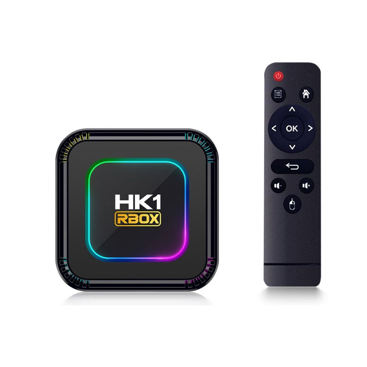 HK1 RBOX K8 8K Android 13.0 Smart TV Box with Remote Control, 4GB+128GB, RK3528 Quad-Core(US Plug) - Others by buy2fix | Online Shopping UK | buy2fix