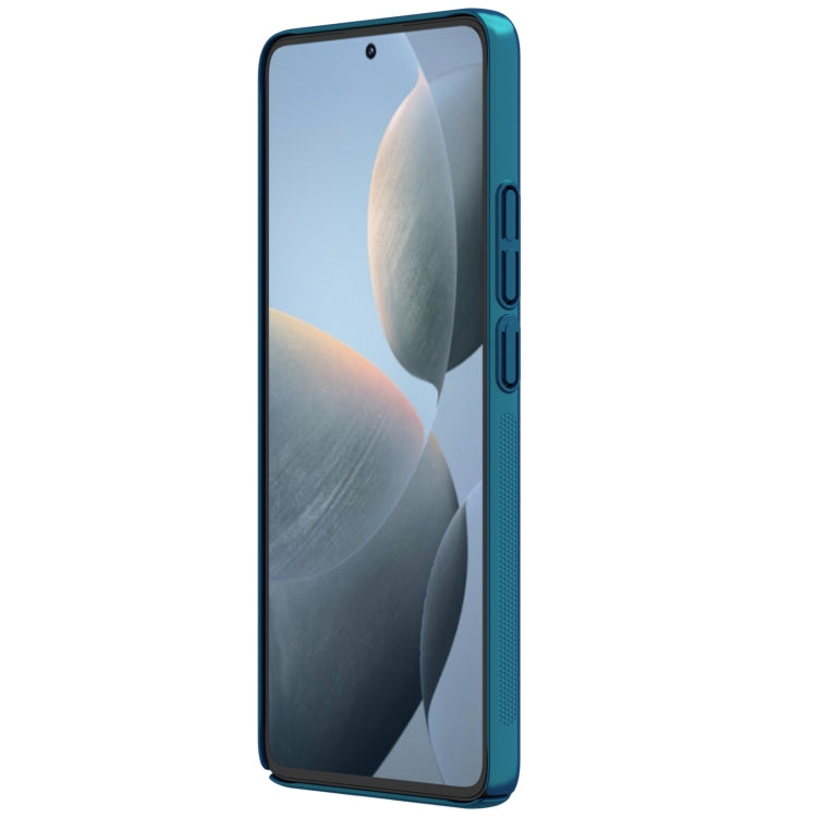 For Xiaomi Redmi K70E / Poco X6 Pro 5G NILLKIN Frosted PC Phone Case(Blue) - K70E Cases by NILLKIN | Online Shopping UK | buy2fix