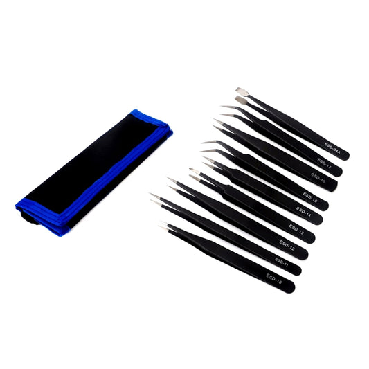 JF-8142 Metal Tweezers Repairing Disassemble Tool Kit - Tool Kits by JIAFA | Online Shopping UK | buy2fix