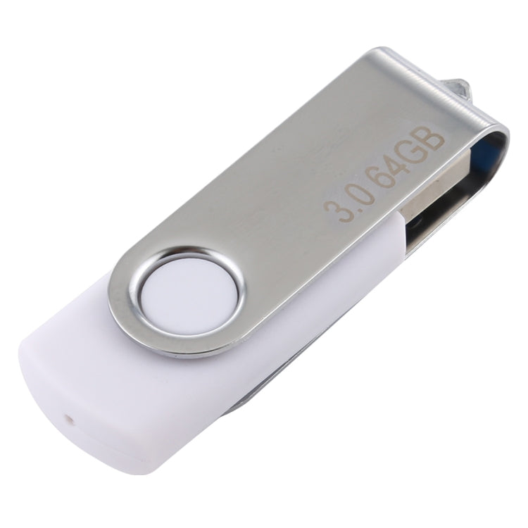 64GB Twister USB 3.0 Flash Disk USB Flash Drive (White) - USB Flash Drives by buy2fix | Online Shopping UK | buy2fix